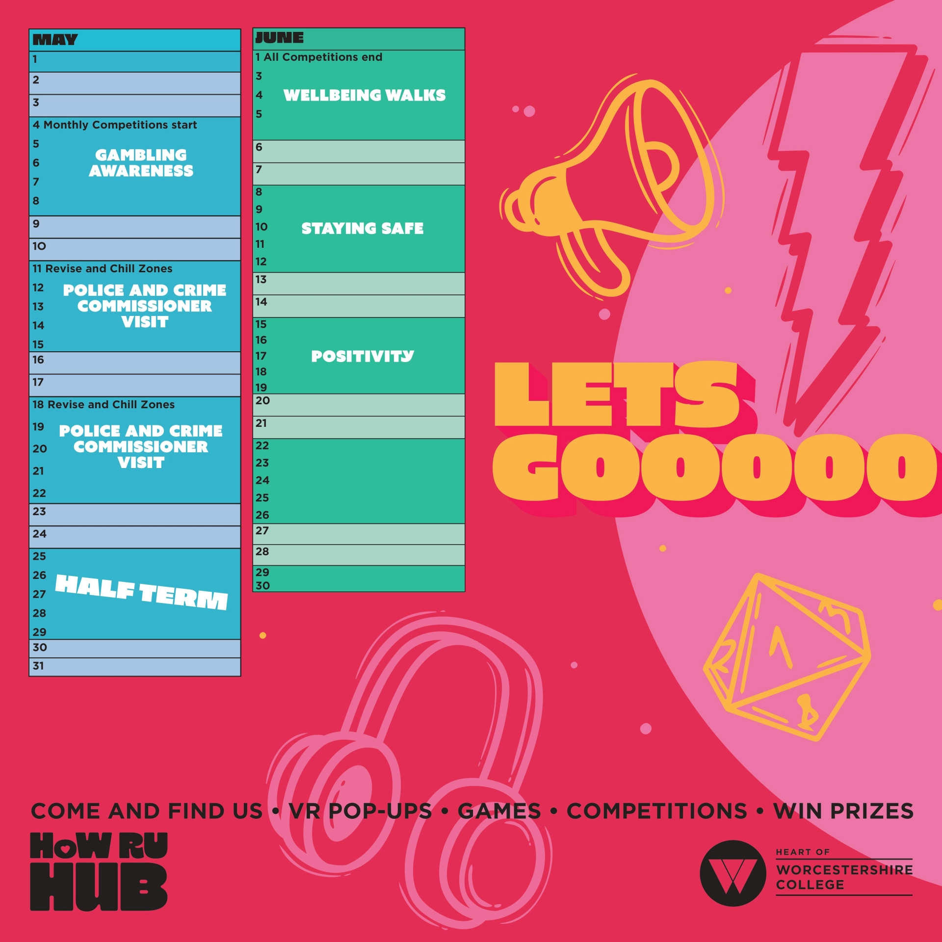Student experience leaflet