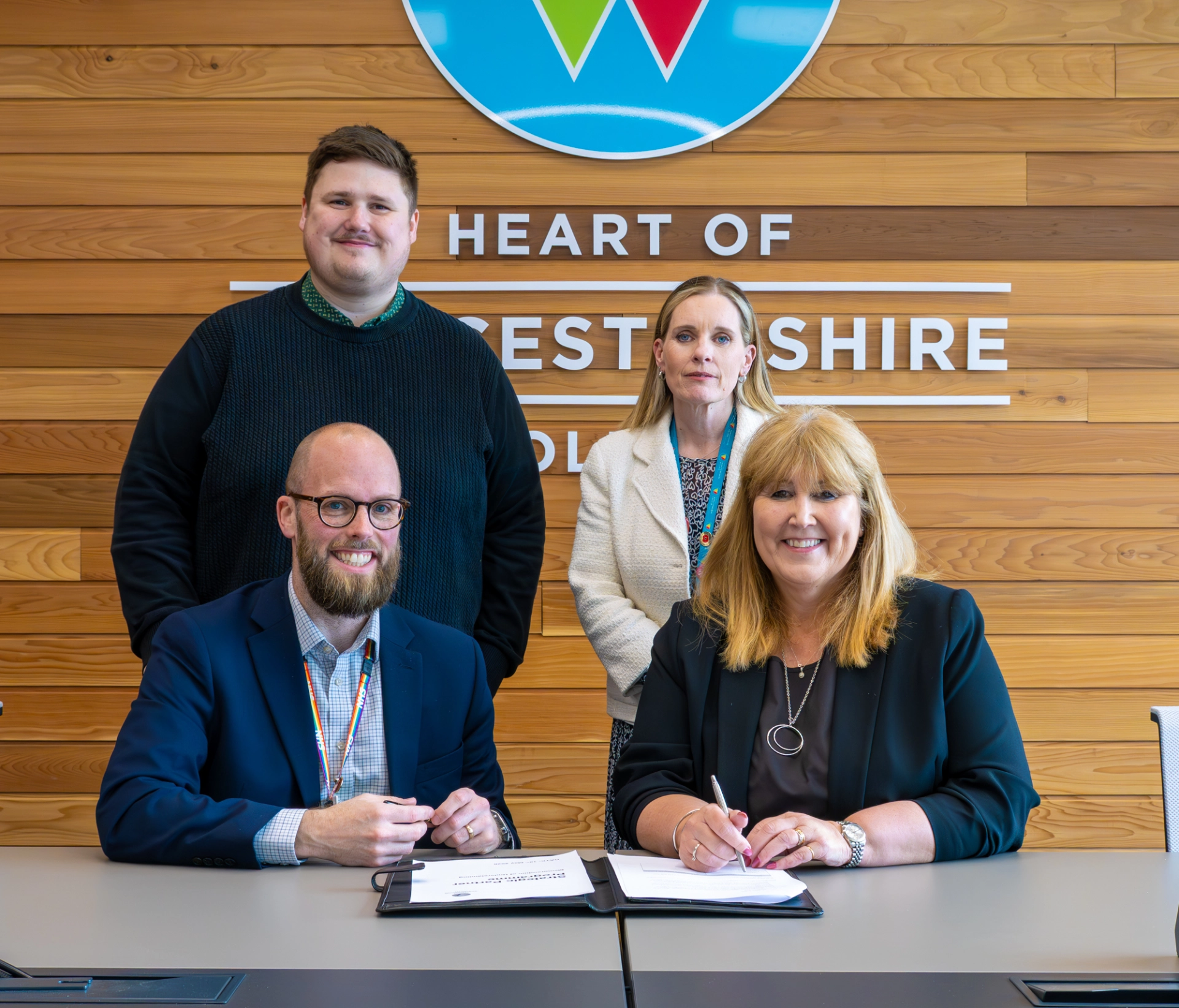 NHS Trust Signing Strategic Partnership